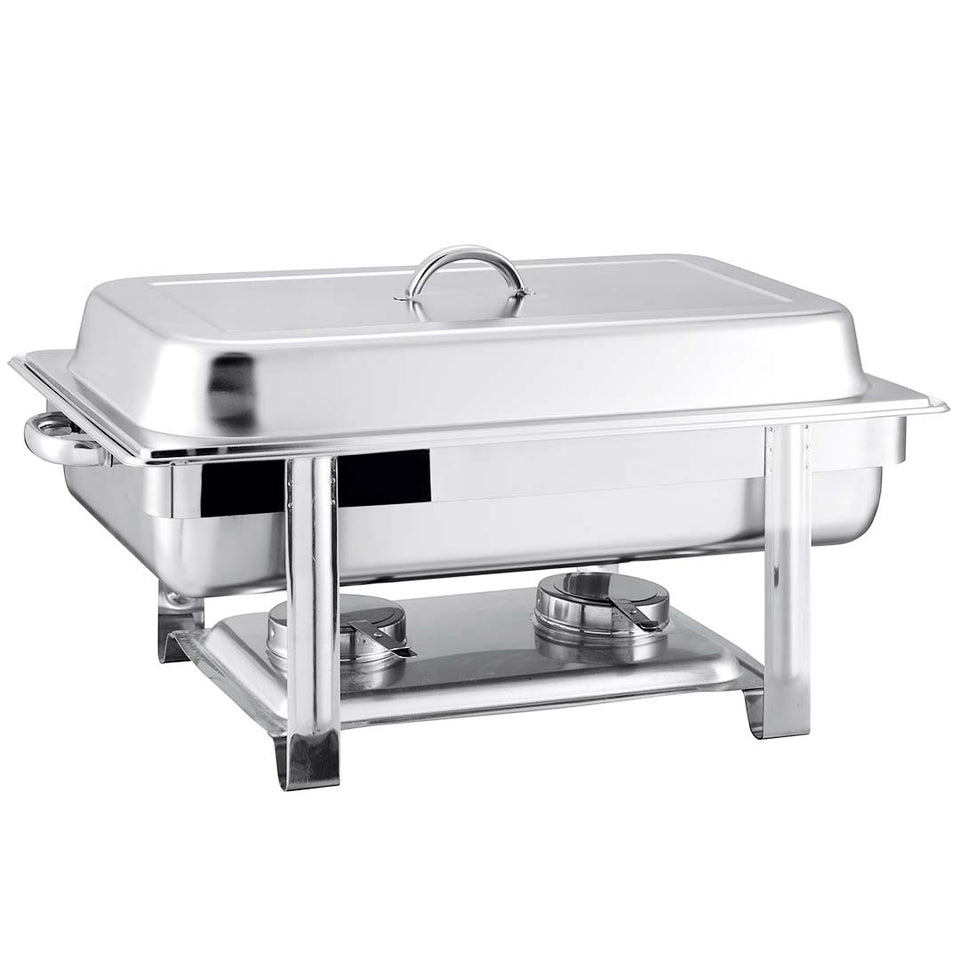 SOGA 2X Double Tray Stainless Steel Chafing Dish Food Warmer
