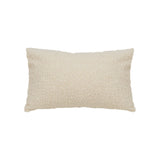 SOGA 30cm Cream Boucle Textured Fluffy Decorative Throw Pillow