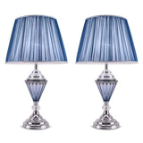 SOGA 2X LED Elegant Table Lamp with Warm Shade Desk Lamp