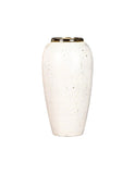 SOGA 35x17cm Plain White Large Ceramic Flower Vase Elegant Living Room Home Decor