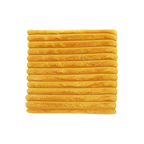 SOGA Golden Corduroy Square Cushion Soft Leaning Plush Backrest Throw Seat Pillow Home Office Decor