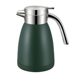 SOGA 1.2L Stainless Steel Water Bottle Insulated Vacuum Flask Water Coffee Jug Thermal Green