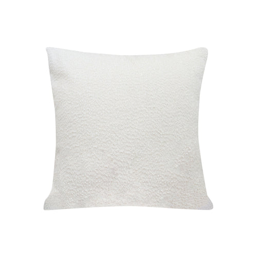 SOGA 50cm White Throw Pillow Premium Polyester Fiber and Cotton for Home Decor