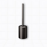 SOGA Wall-Mounted Toilet Brush with Holder Black 27cm