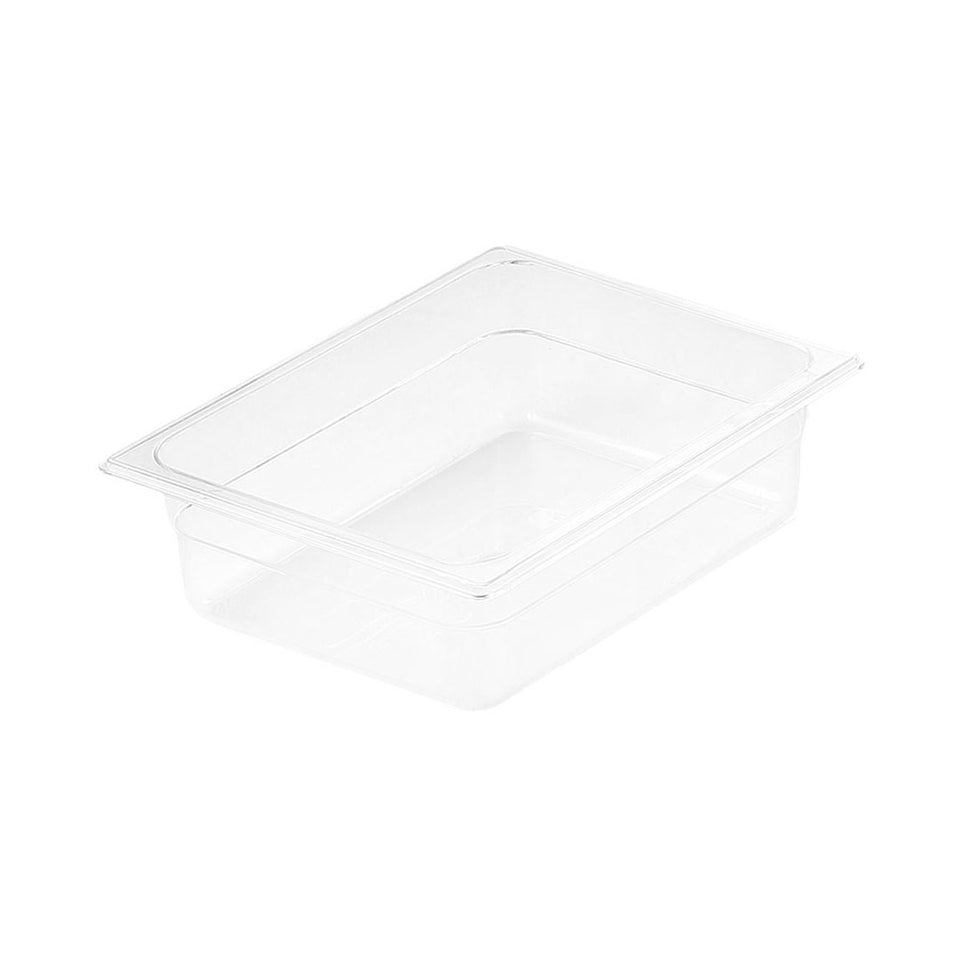 SOGA 100mm Clear Gastronorm GN Pan 1/2 Food Tray Storage