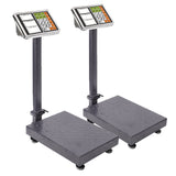 SOGA 2X Electronic Digital Platform Scale Postal Weight Black 300kg