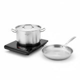 SOGA Kitchenware Bundle – 35.5cm Smart Induction Cooktop, 26cm Fry Pan & 9L Stock Pot