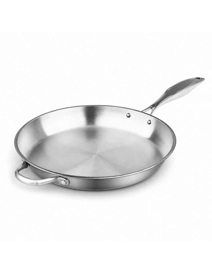 SOGA Stainless Steel Induction Fry Pan 36cm