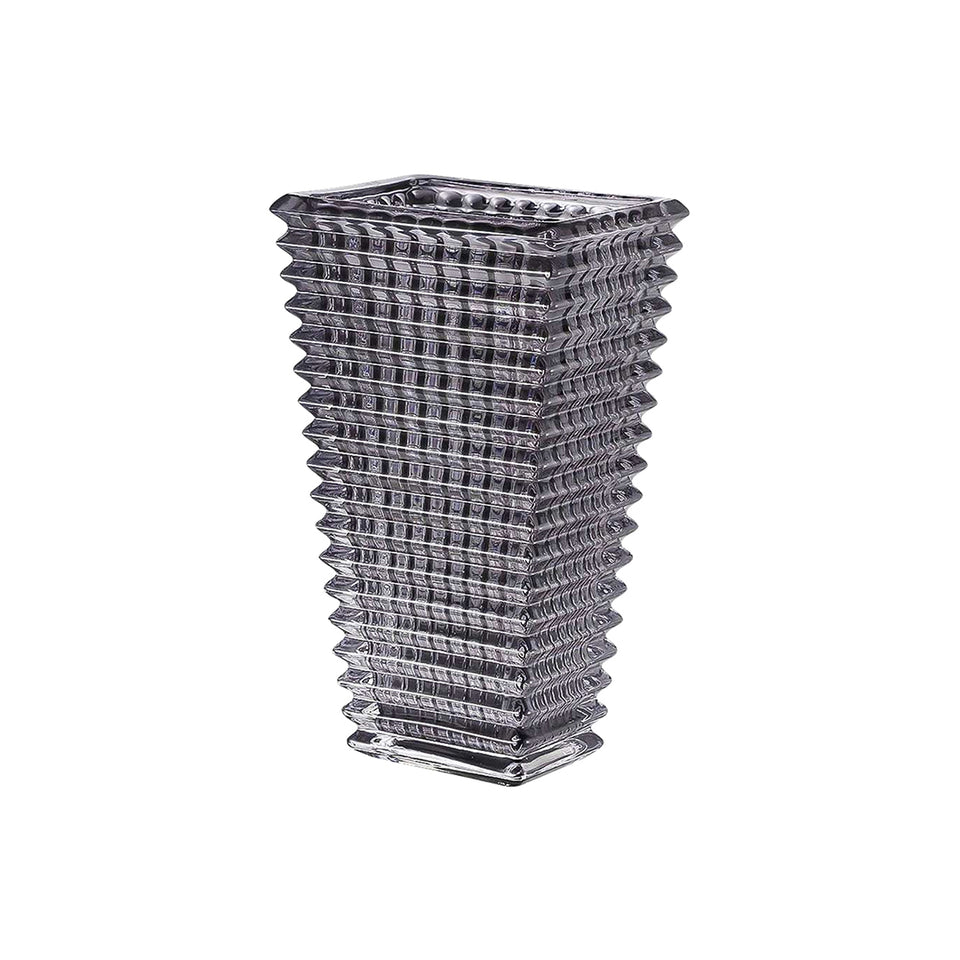 SOGA 22cm Modern Gray Ceramic Glass Vase Home Decor