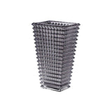 SOGA 22cm Modern Gray Ceramic Glass Vase Home Decor