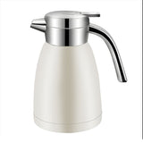 SOGA 1.8L Stainless Steel Water Bottle Insulated Vacuum Flask Coffee Jug Thermal White