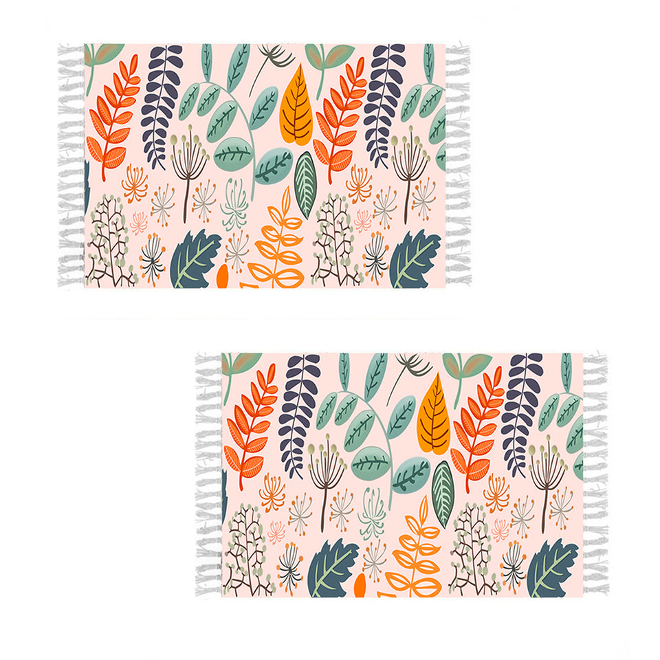 SOGA 2X 90cm Soft cotton woven handmade Area Rugs for living room bedroom Home Decor