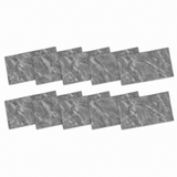 SOGA Peel & Stick Floor and Wall Tiles 30 x 60cm 10 Pack Grey Faux Marble