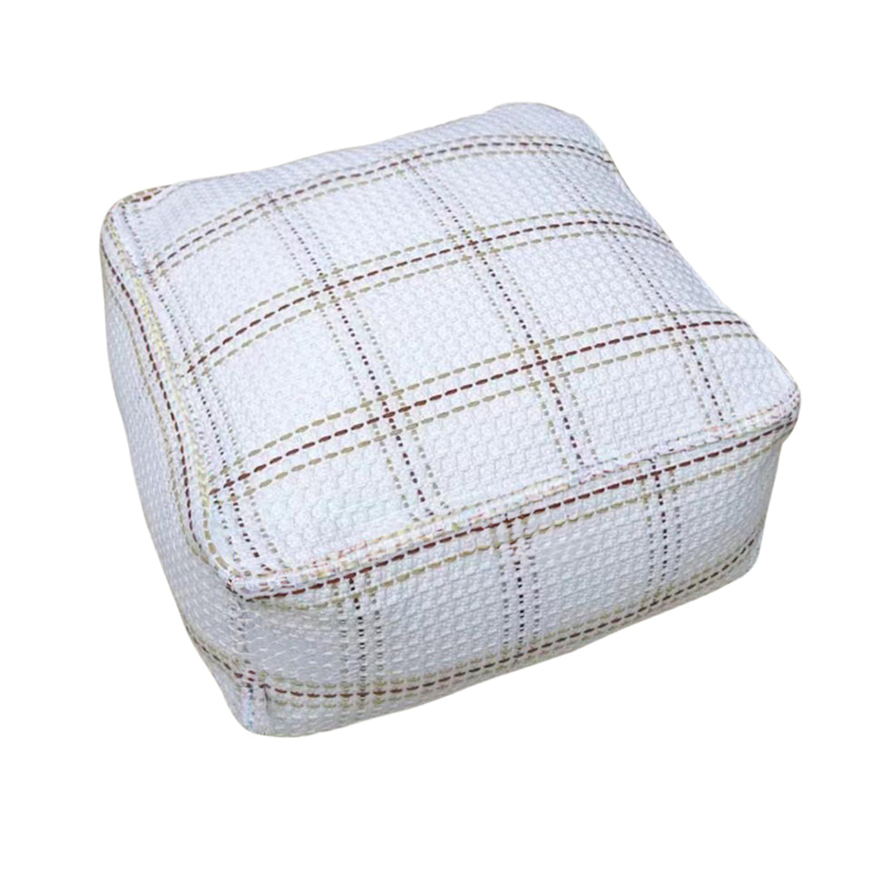 SOGA 40cm Pouf Soft Polyester Cotton Pillow with EPP Particle Insert Home Decor