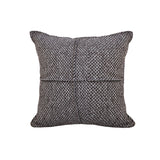 SOGA 45cm Modern Herringbone Textured Woven Square Throw Pillow