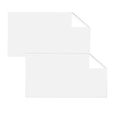 SOGA 2X 60cm x 1000cm Clear Dry Erase Whiteboard Wall Sticker