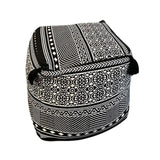 SOGA 42cm Black Premium Polyester Cotton Cushion with EPP Particle Insert Home Decor