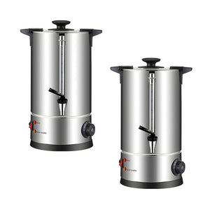 SOGA 2X Electric Water Boiler – 12L Stainless Steel Hot Water Urn