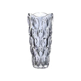SOGA 30cm Glass Grey Vase Crystal VASE Thick Modern, Home Decor