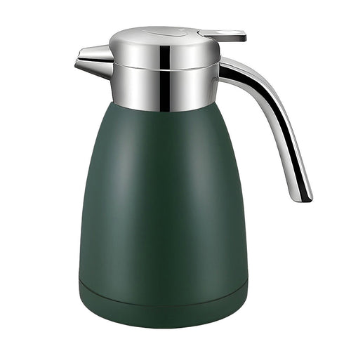 SOGA 2.2L Stainless Steel Water Bottle Insulated Vacuum Flask Coffee Jug Thermal Green