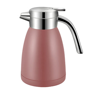 SOGA 1.2L Stainless Steel Water Bottle Insulated Vacuum Flask Coffee Jug Thermal Pink