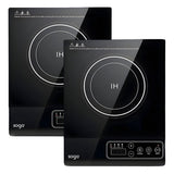 SOGA 2X 35.5cm Cooktop Electric Smart Induction Cook Top Portable Kitchen Cooker Cookware