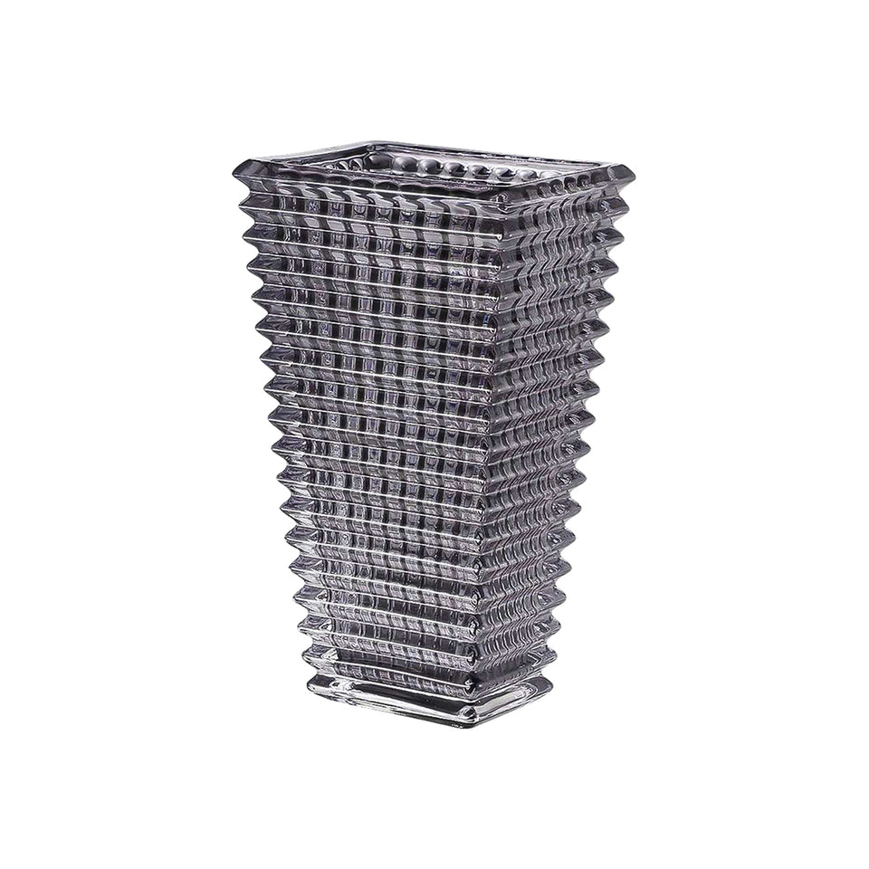 SOGA 28cm Modern Gray Ceramic Glass Vase Home Decor