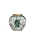 SOGA 21x22cm Green Small Ceramic Flower Vase Elegant Living Room Home Decor