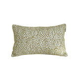 SOGA 35cm Modern Olive Green Speckled Pattern Textured Throw Pillow