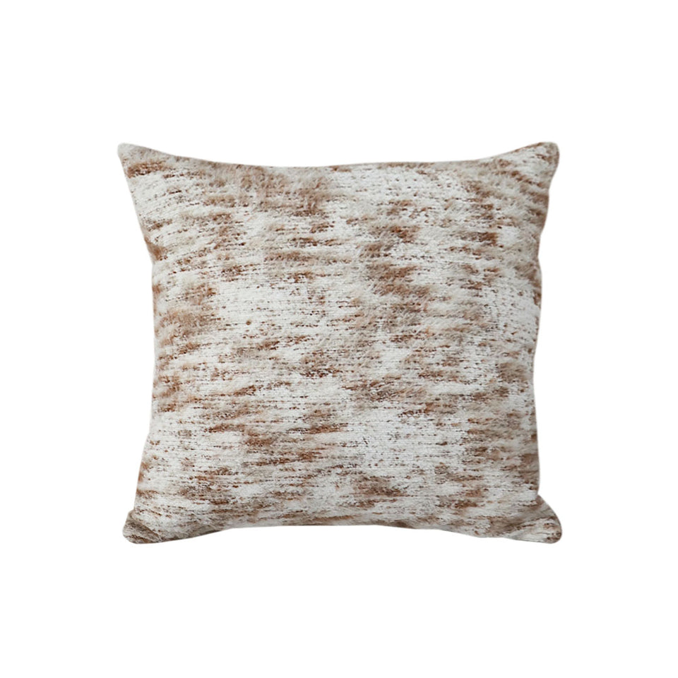 SOGA 50cm Vintage Distressed Textured Woven Square Throw Pillow