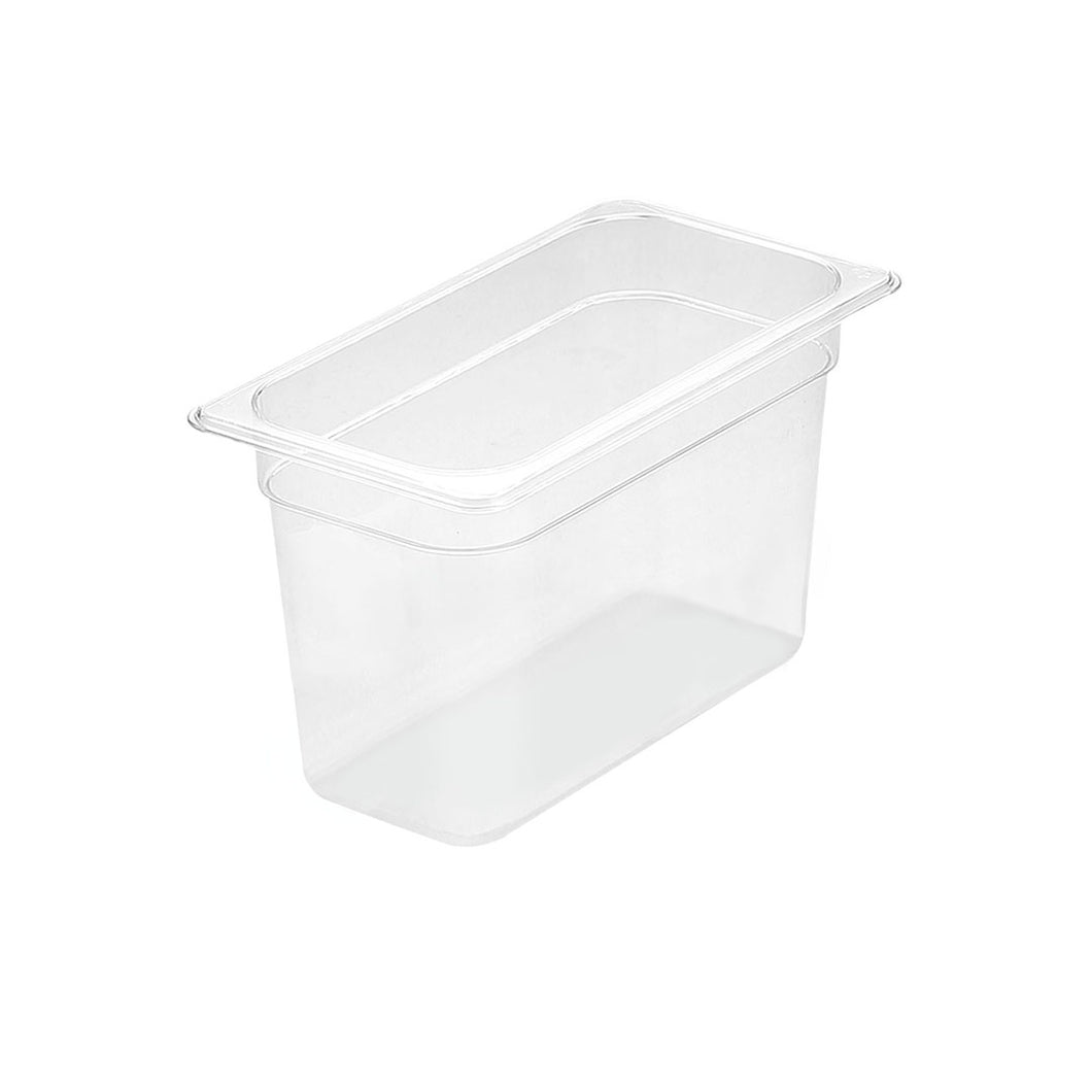 SOGA 200mm Clear Gastronorm GN Pan 1/3 Food Tray Storage