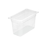 SOGA 200mm Clear Gastronorm GN Pan 1/3 Food Tray Storage