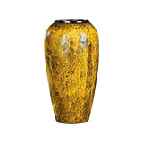 SOGA 35x17cm Yellow Large Ceramic Flower Vase Elegant Living Room Home Decor