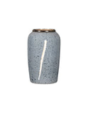 SOGA 30x19cm Grey Medium Ceramic Flower Vase Elegant Living Room Home Decor