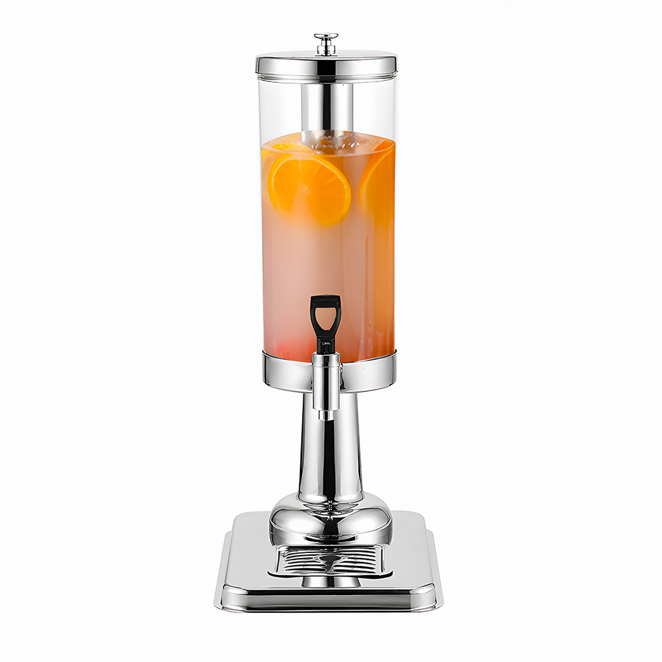 SOGA 3L Stainless Steel Beverage Dispenser with Ice Cylinder