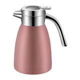 SOGA 2.2L Stainless Steel Kettle Insulated Vacuum Flask Water Coffee Jug Thermal Pink