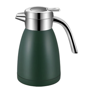 SOGA 2.2L Stainless Steel Kettle Insulated Vacuum Flask Water Coffee Jug Thermal Green