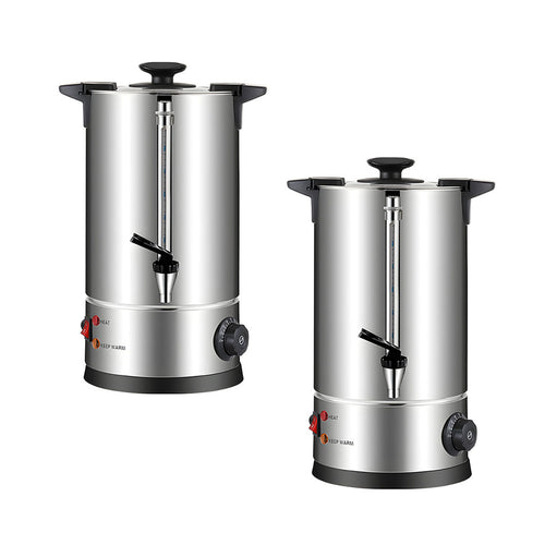 SOGA 2X Electric Water Boiler – 10L Stainless Steel Hot Water Urn