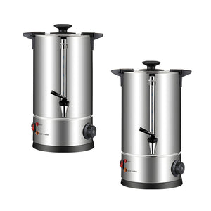 SOGA 2X Electric Water Boiler – 10L Stainless Steel Hot Water Urn