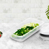 SOGA 2-Pack 65mm Clear Gastronorm 1/3 GN Pans