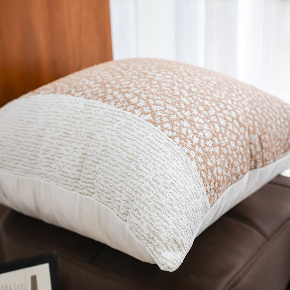 SOGA 50x50cm White Cushion – Decorative Luxury Floor Pad (55 characters)