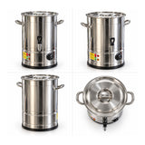 SOGA 2 Pack 25L 2200W Stainless Steel Commercial Hot Water Urns