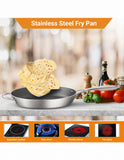 SOGA Stainless Steel Non-Stick Induction Fry Pan 36cm