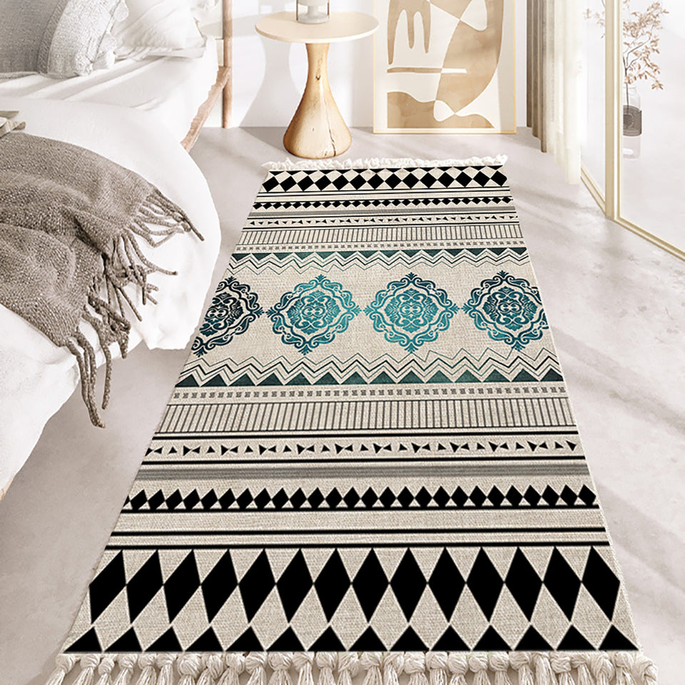 SOGA 2X 90cm Boho Bathroom Rug Vintage Kitchen Area Runner Rugs Home Decor