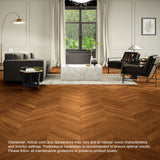 Timbo Solid Oak Chevron Parquet Timber Flooring Premium Quality Floorboards - BOX