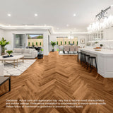 Timbo Solid Oak Herringbone Parquet Timber Flooring Premium Quality Floorboards -BOX
