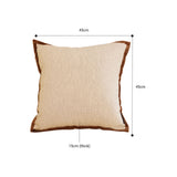 SOGA 2X 45cm Vintage Cover Square Decorative Beautiful with Polyester Made Throw Pillow