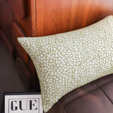 SOGA 2X 35cm Modern Olive Green Speckled Pattern Textured Throw Pillow