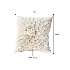 SOGA 2X 45cm Pillow Sunflower Cover 100% Cotton Covers Linen Case Cushion Throw Pillow