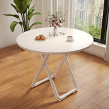 SOGA 2X 80cm White Modern Minimalist Table with Sleek Surface Stylish and Functional Design